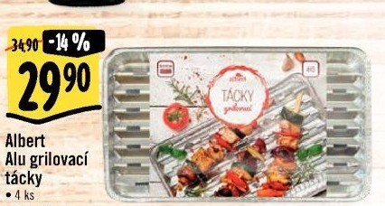 Tácky grilovací Albert