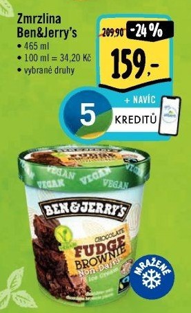 Zmrzlina v kelímku Ben&amp