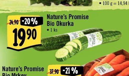 Nature's Promise Bio Okurka