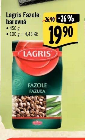 Lagris Fazole barevná