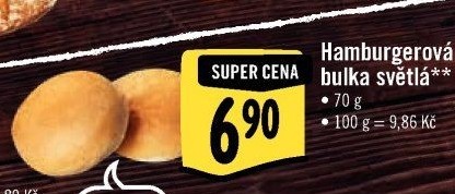 Bulka na hamburger