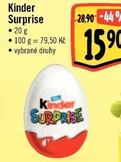 Čokoládové vajíčko s překvapením Kinder Surprise