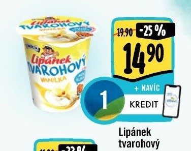 Dezert Lipánek tvarohový Madeta