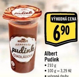 Dezert pudink Albert