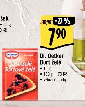 Dortové želé Dr.Oetker