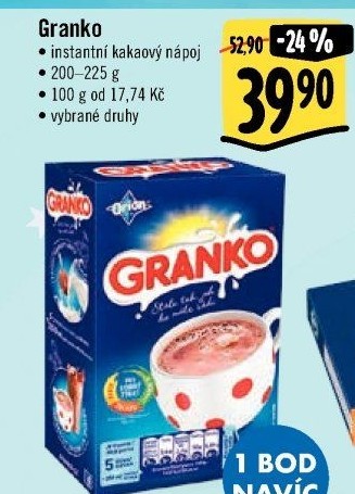 Instantní kakao Granko