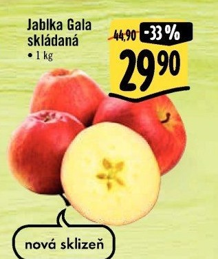 Jablka Gala