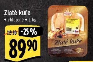 Kuře Zlaté Vodňanské kuře