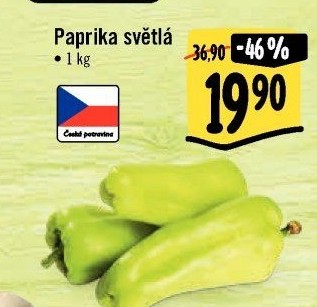 Paprika světlá