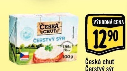 Sýr čerstvý Česká chuť