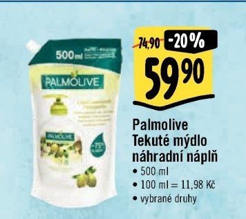 Tekuté mýdlo Palmolive - náhradní náplň