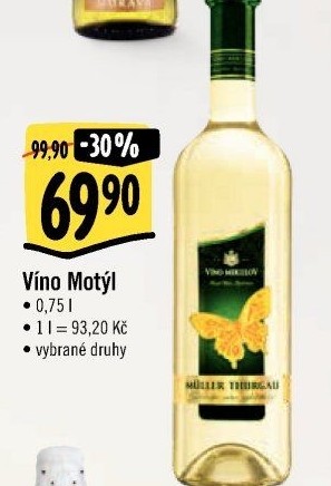 Vína Motýl Víno Mikulov