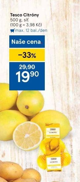 Tesco Citróny