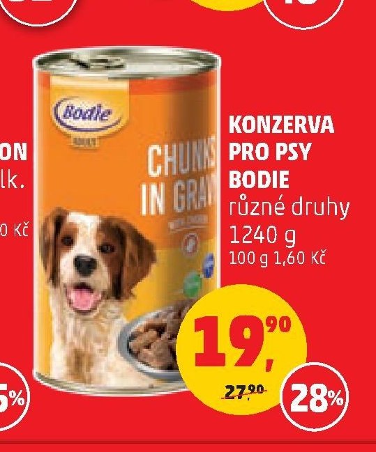 Konzerva pro psy Bodie