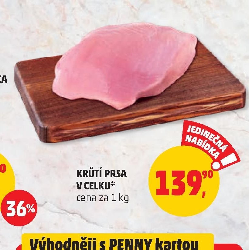 Krůtí prsa v celku 1 kg