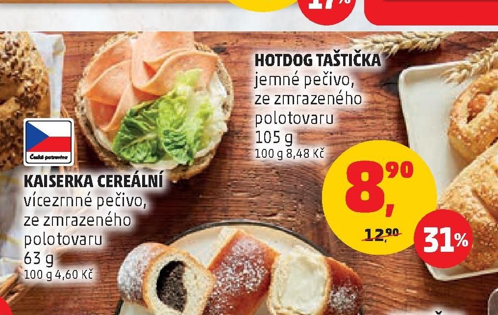 Hotdog taštička 105 g