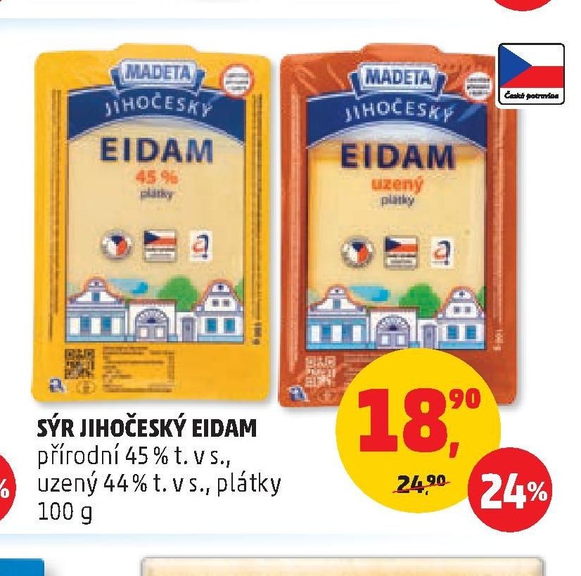 Sýr Jihočeský Eidam