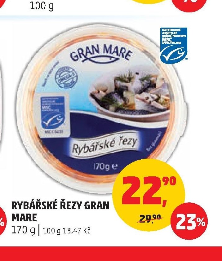 RYBÁŘSKÉ ŘEZY GRAN MARE