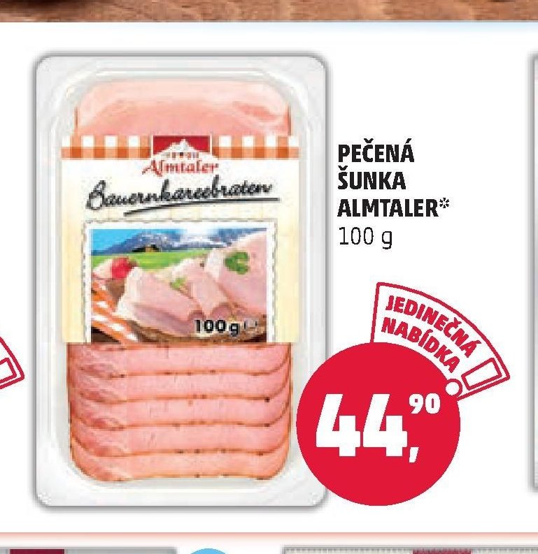 PEČENÁ ŠUNKA ALMTALER