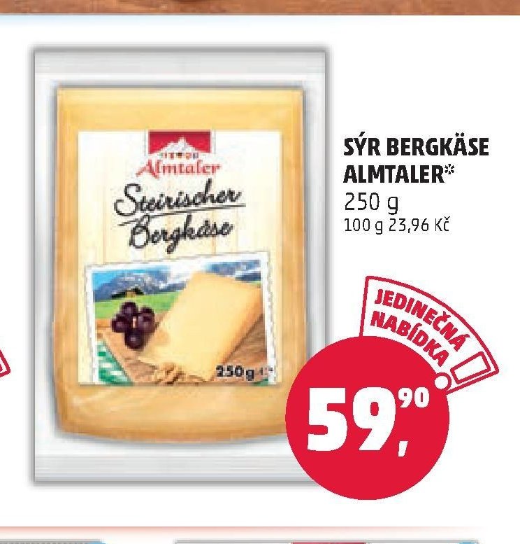 SÝR BERGKÄSE ALMTALER