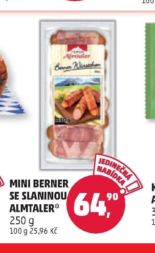 MINI BERNER SE SLANINOU ALMTALER