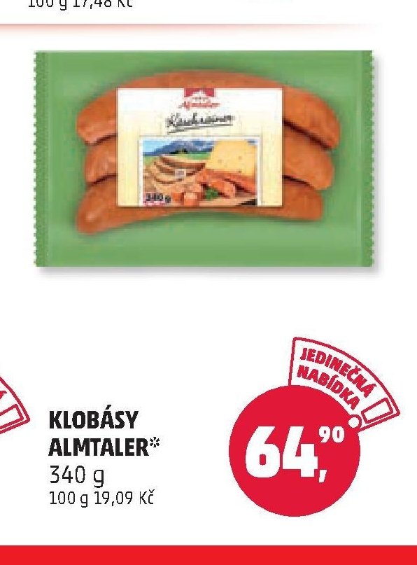KLOBÁSY ALMTALER
