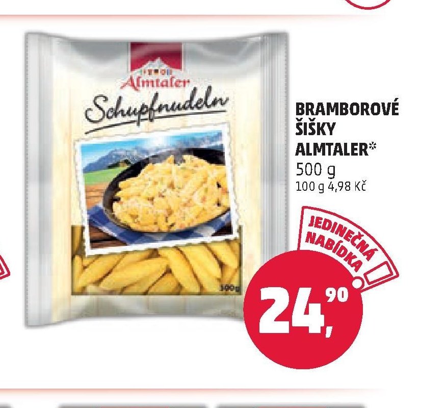 BRAMBOROVÉ ŠIŠKY ALMTALER