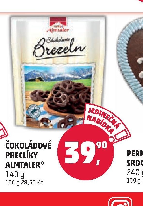 ČOKOLÁDOVÉ PRECLÍKY ALMTALER