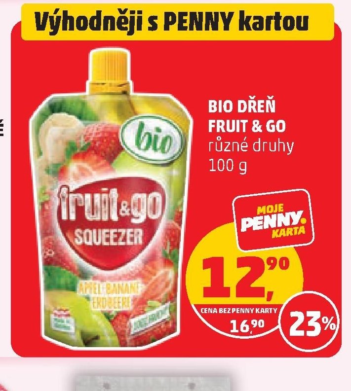 Bio dřeň Fruit & Go