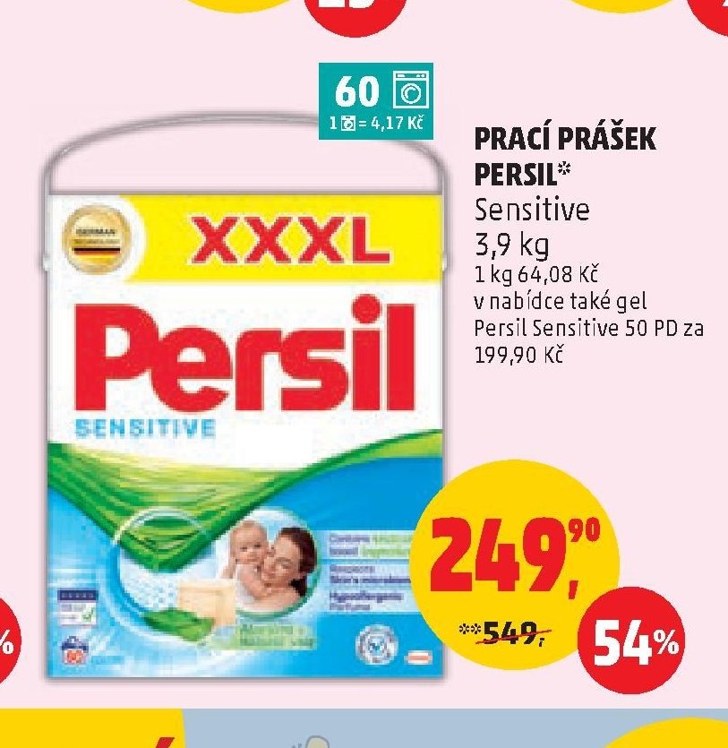 PRACÍ PRÁŠEK PERSIL SENSITIVE