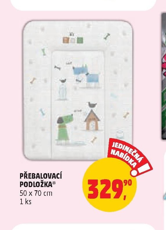 PŘEBALOVACÍ PODLOŽKA