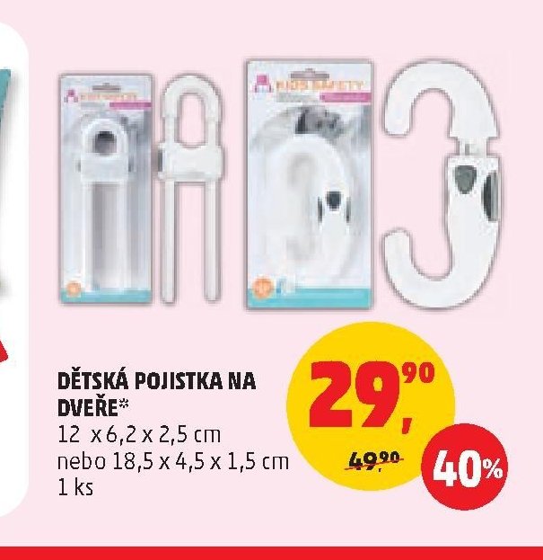 DĚTSKÁ POJISTKA NA DVEŘE