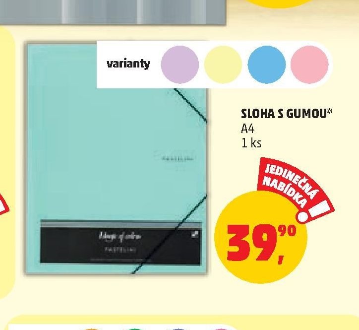 SLOHA S GUMOU A4