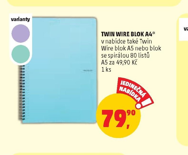 TWIN WIRE BLOK A4