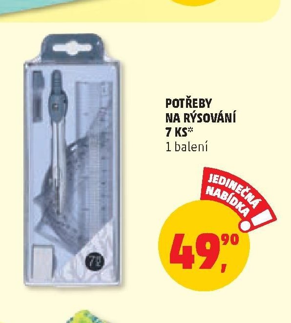 POTŘEBY NA RÝSOVÁNÍ 7 KS