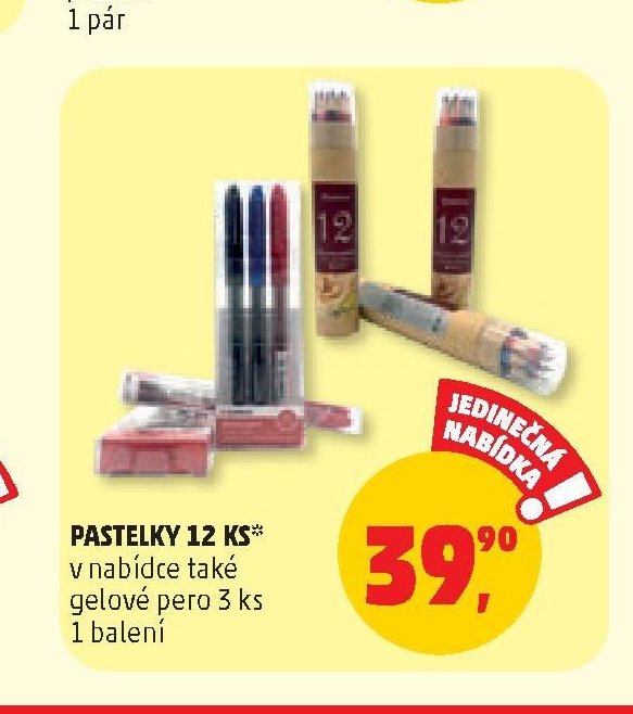 PASTELKY 12 KS