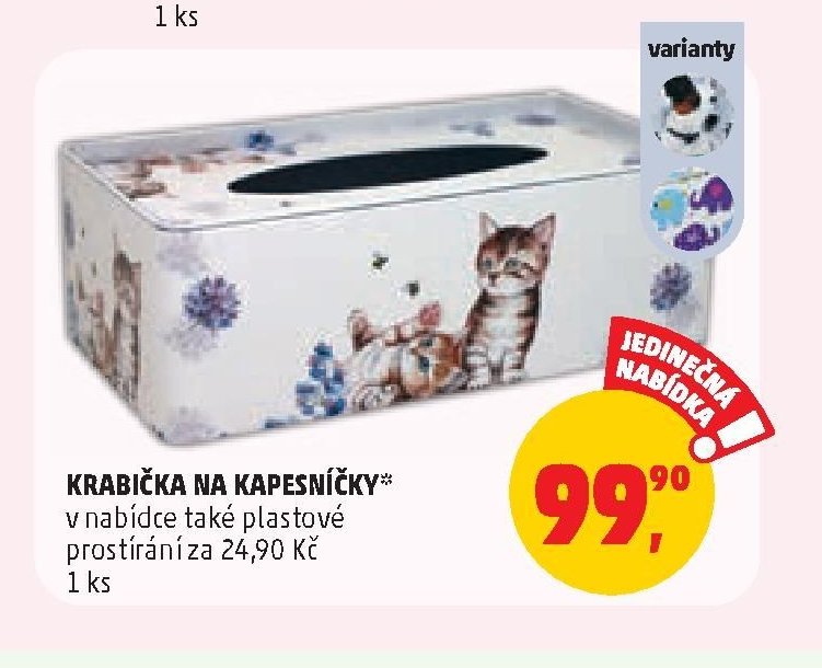 Krabička na kapesníčky