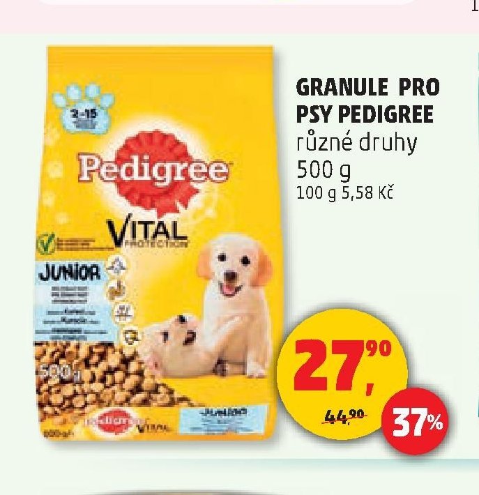 Granule pro psy Pedigree