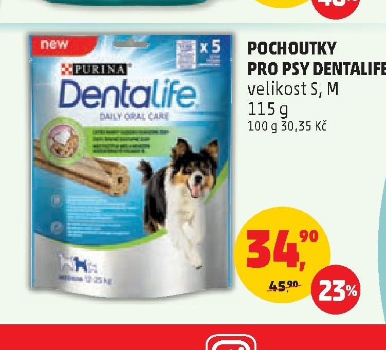 Pochoutky pro psy Dentalife