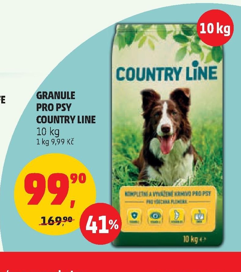 Granule pro psy Country Line