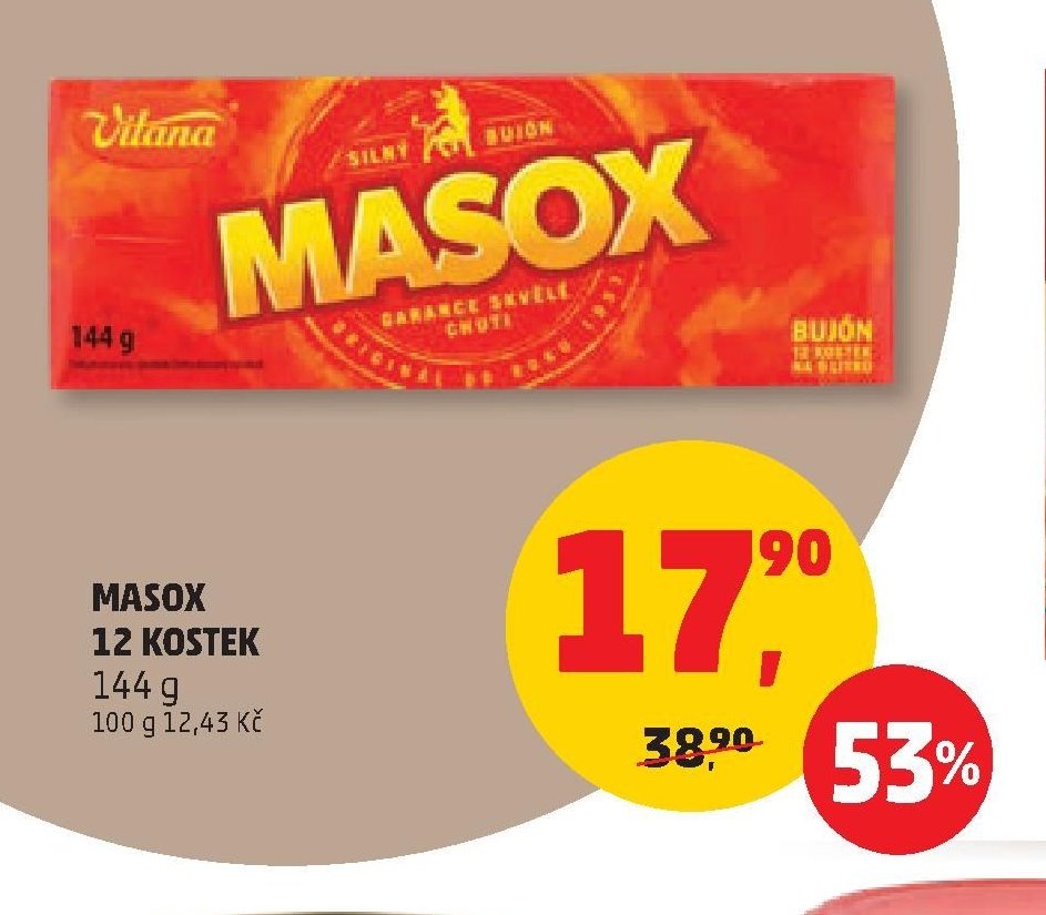 MASOX 12 KOSTEK 144 g