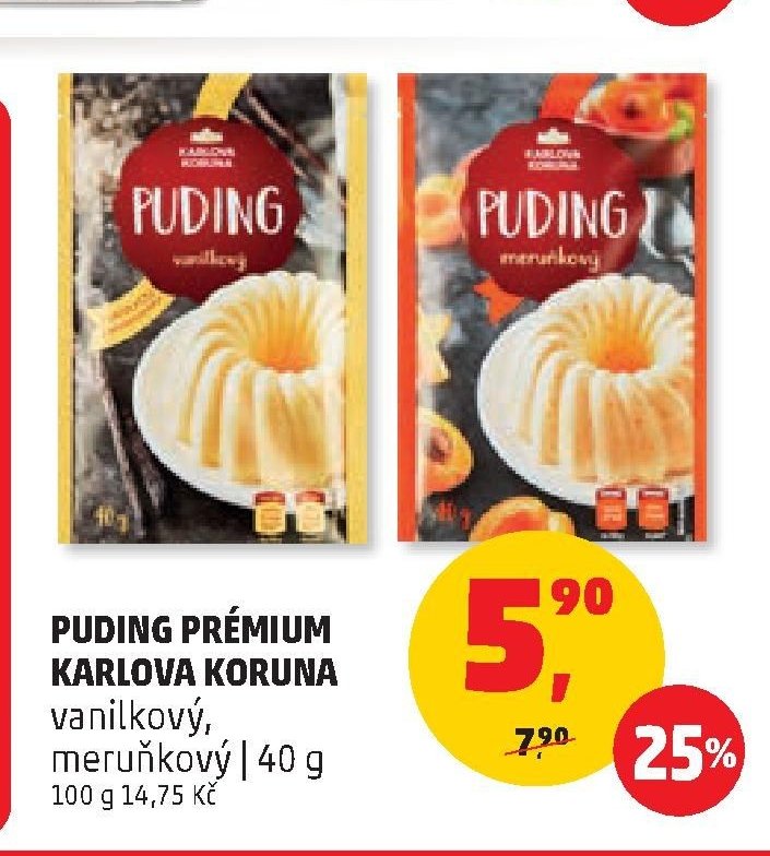 PUDING PRÉMIUM KARLOVA KORUNA 40 g