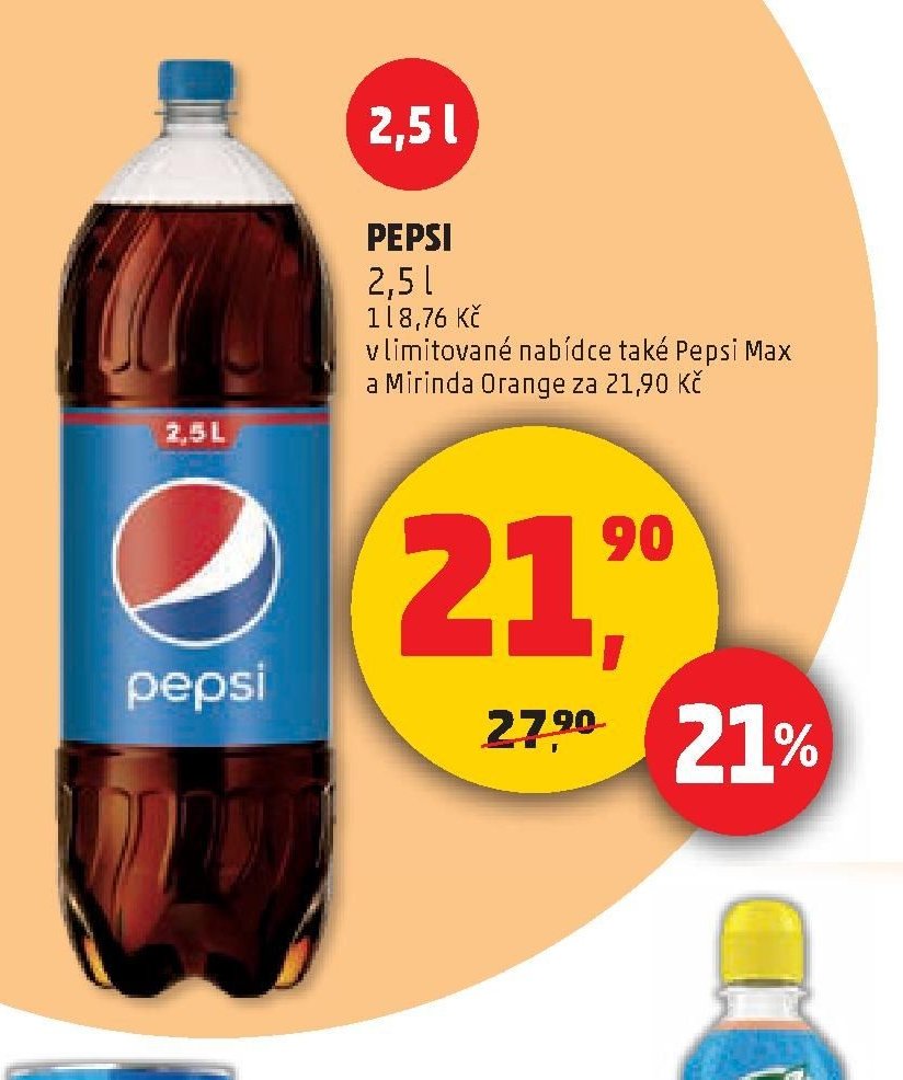 Pepsi 2,5 l