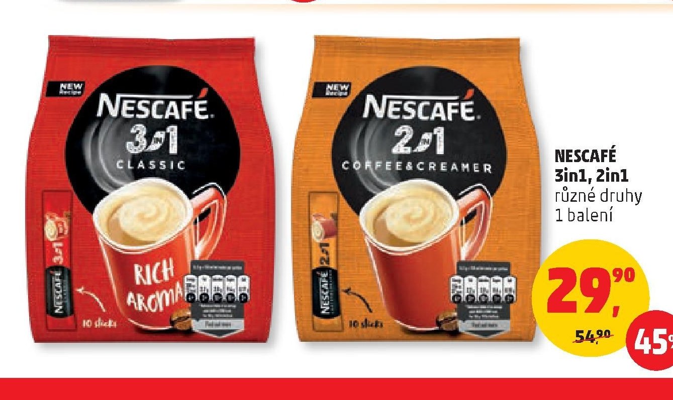 Nescafé 3in1, 2in1