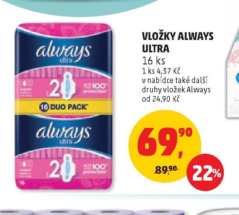 VLOŽKY ALWAYS ULTRA