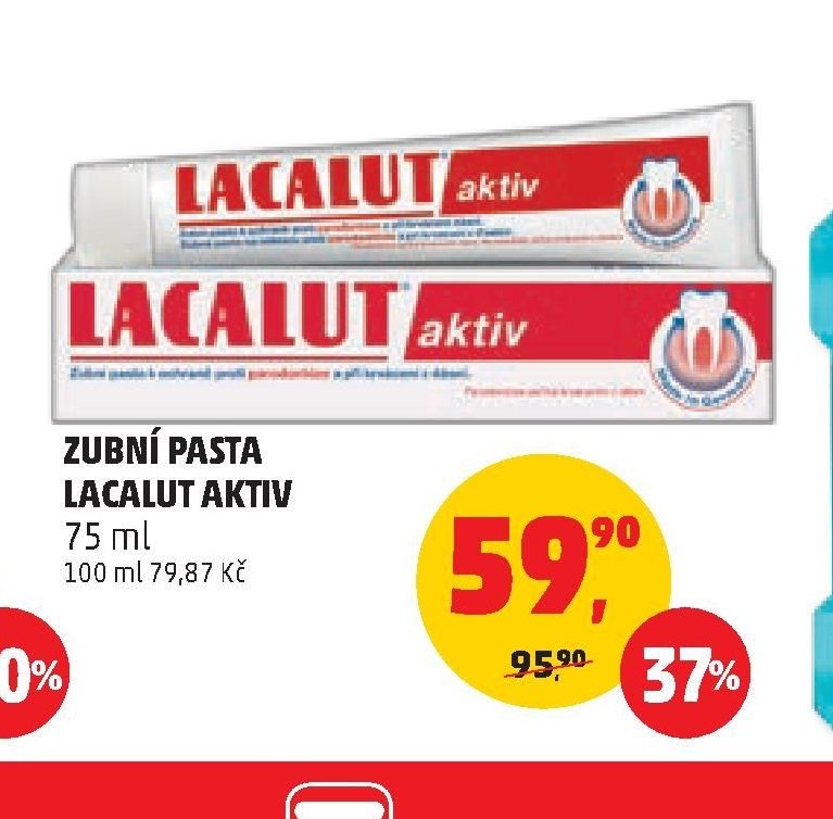 ZUBNÍ PASTA LACALUT AKTIV