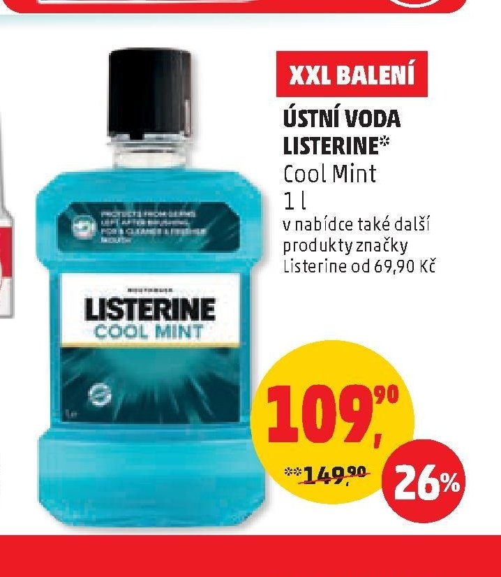 ÚSTNÍ VODA LISTERINE