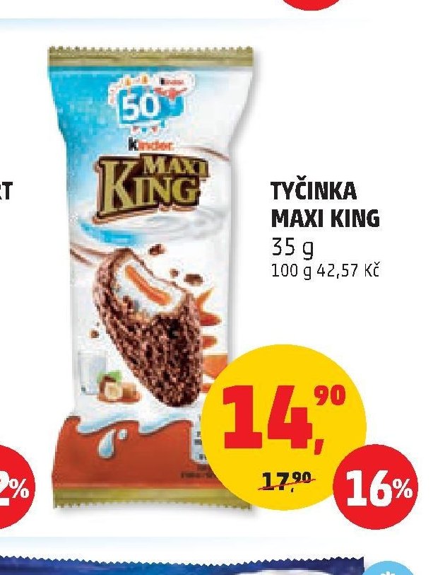TYČINKA MAXI KING