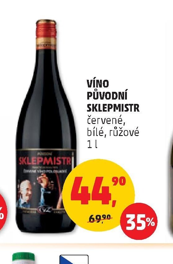 VÍNO PŮVODNÍ SKLEPMISTR 1 l