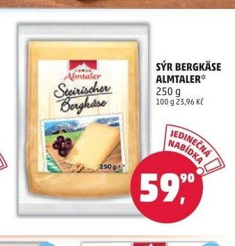 SÝR BERGKÄSE ALMTALER